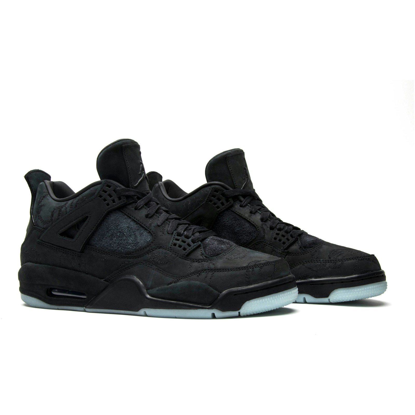 KAWS x Air Jordan 4 Retro ‘Black’ 930155-001 - Image 8