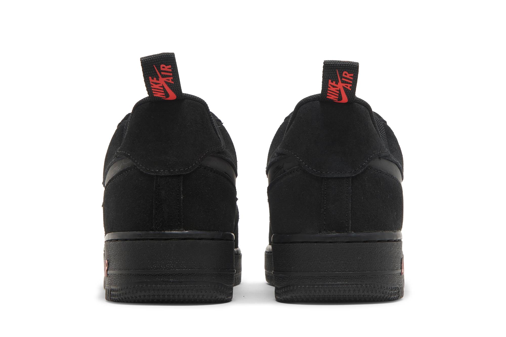 Nike Air Force 1 Low ‘Multi-Swoosh Black Orange’ DZ4514-001 - Image 6