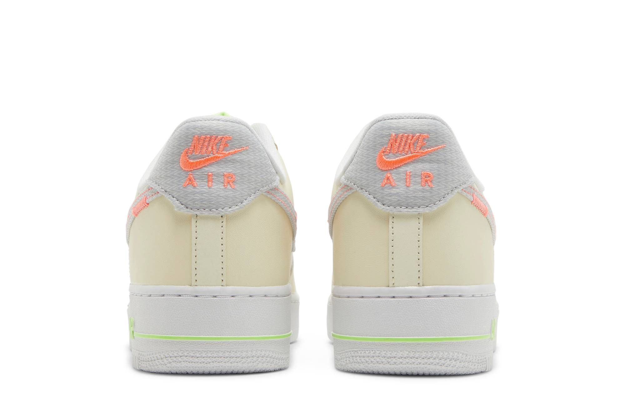 Nike Air Force 1 ’07 LV8 ‘Just Stitch It – White Shade Green’ FB1852-111 - Image 6