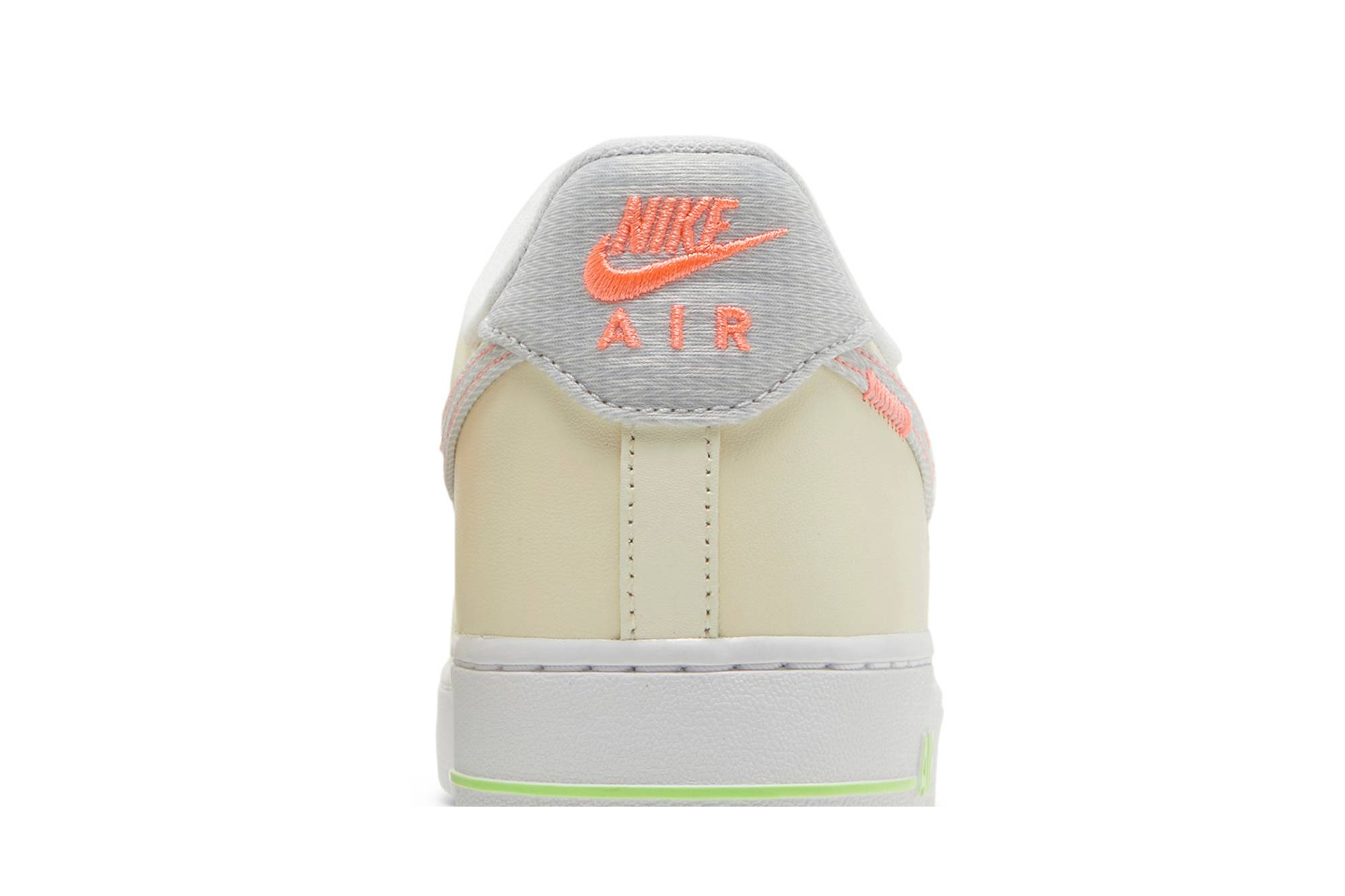 Nike Air Force 1 ’07 LV8 ‘Just Stitch It – White Shade Green’ FB1852-111 - Image 7