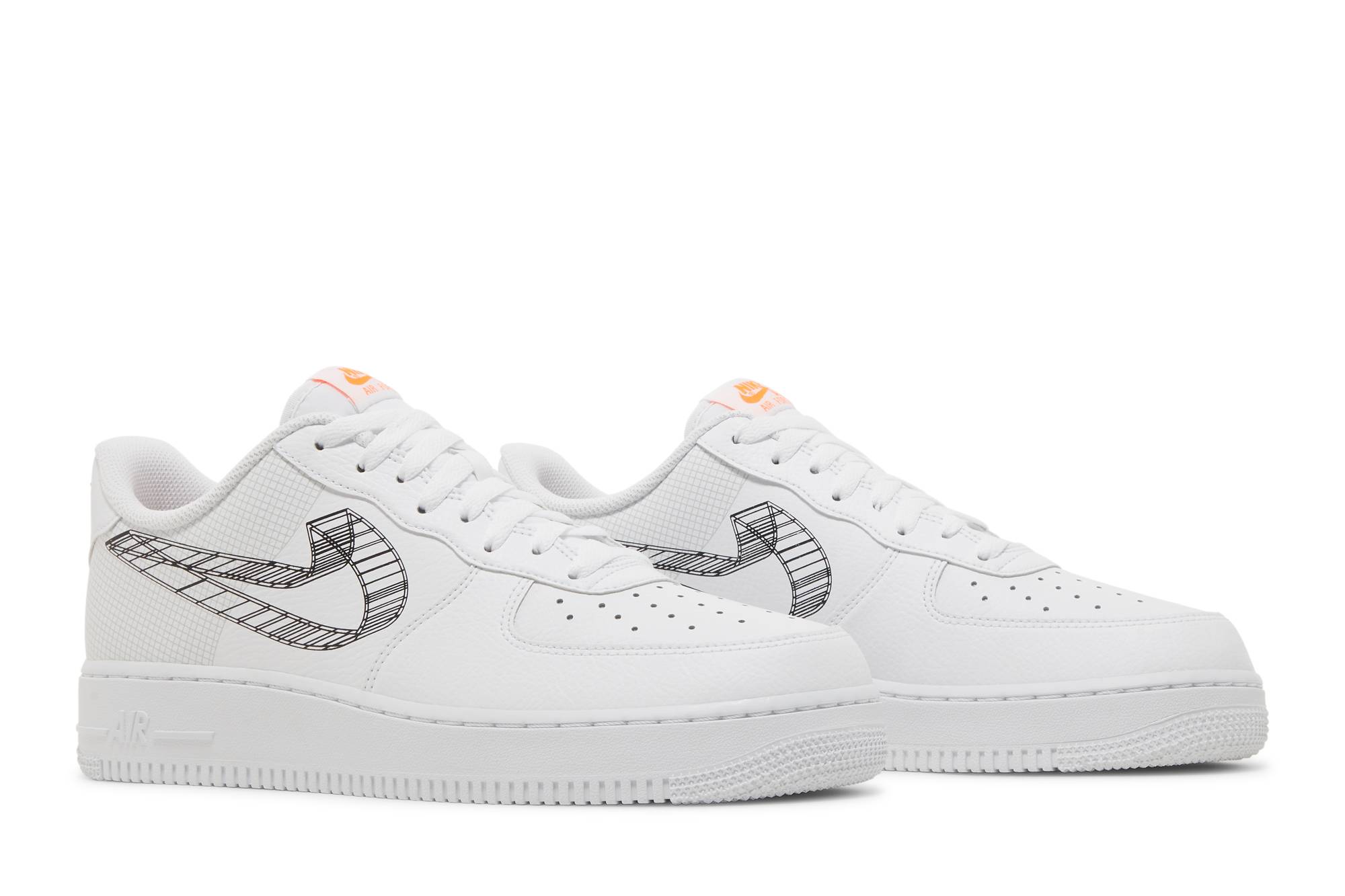 Nike Air Force 1 ’07 ‘3D Swoosh’ DR0149-100 - Image 8