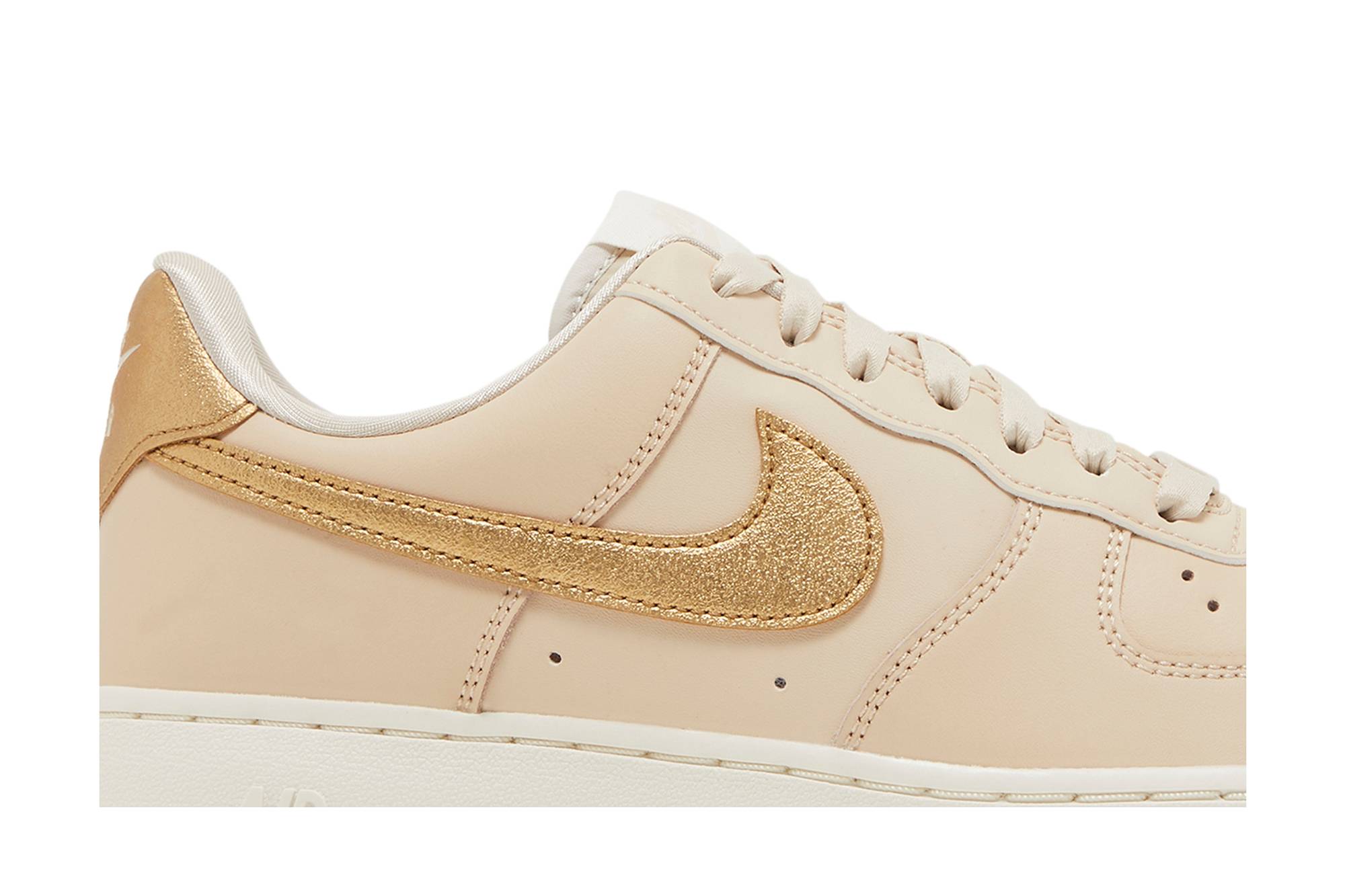 Nike Air Force 1 ’07 Essential ‘Sanddrift Gold’ DQ7569-102 - Image 2