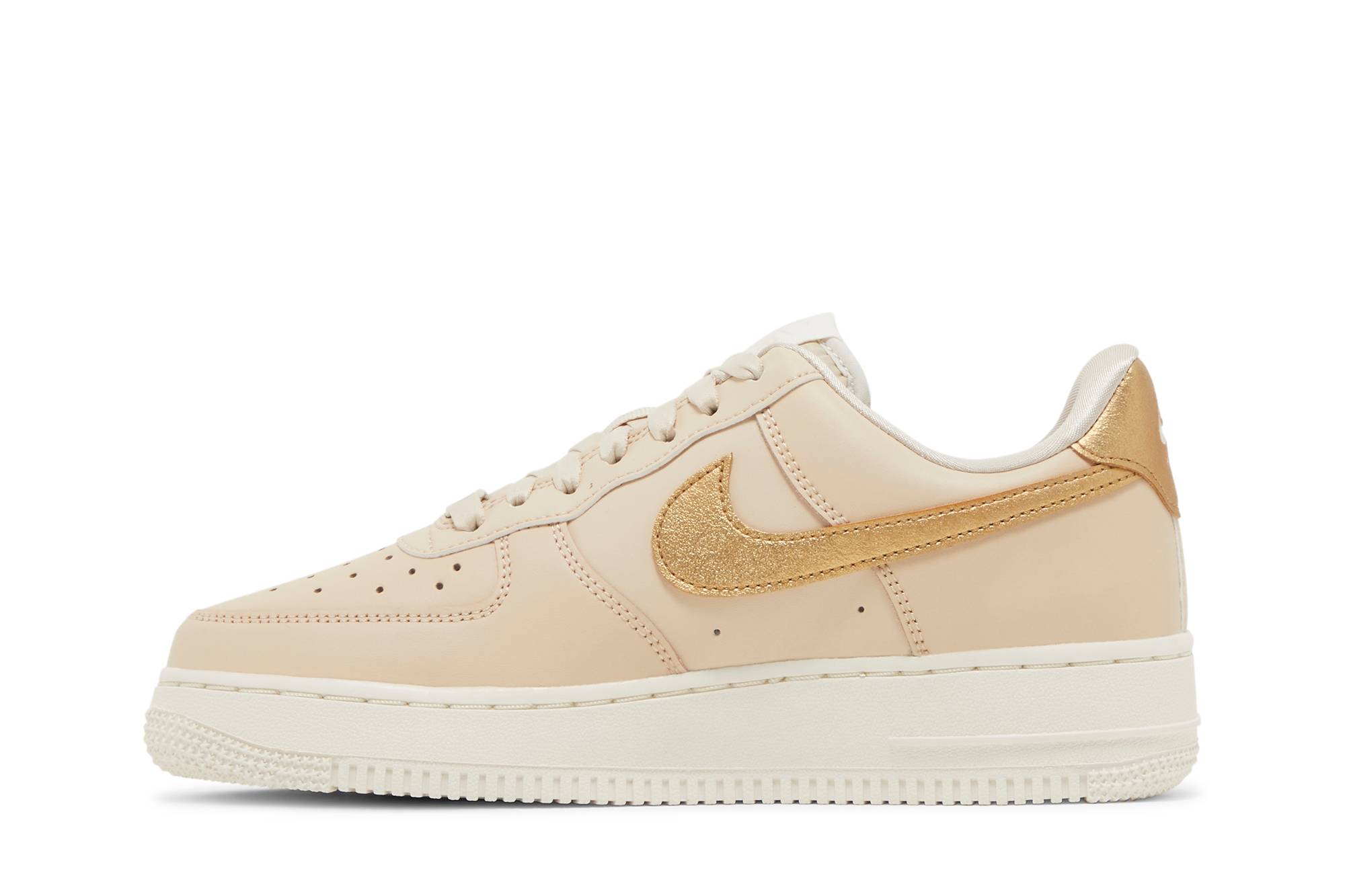 Nike Air Force 1 ’07 Essential ‘Sanddrift Gold’ DQ7569-102 - Image 3