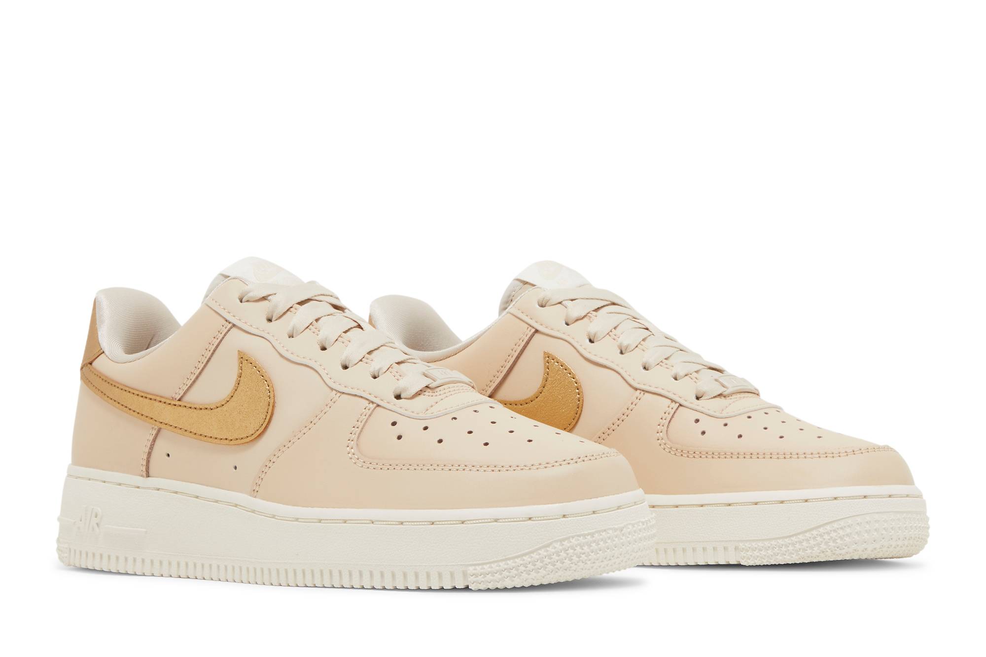 Nike Air Force 1 ’07 Essential ‘Sanddrift Gold’ DQ7569-102 - Image 8