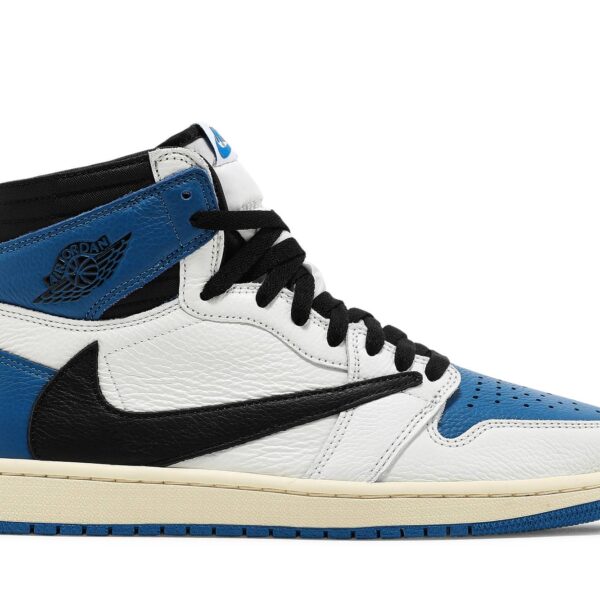 Fragment Design x Travis Scott x Air Jordan 1 Retro High ‘Military Blue’ DH3227-105