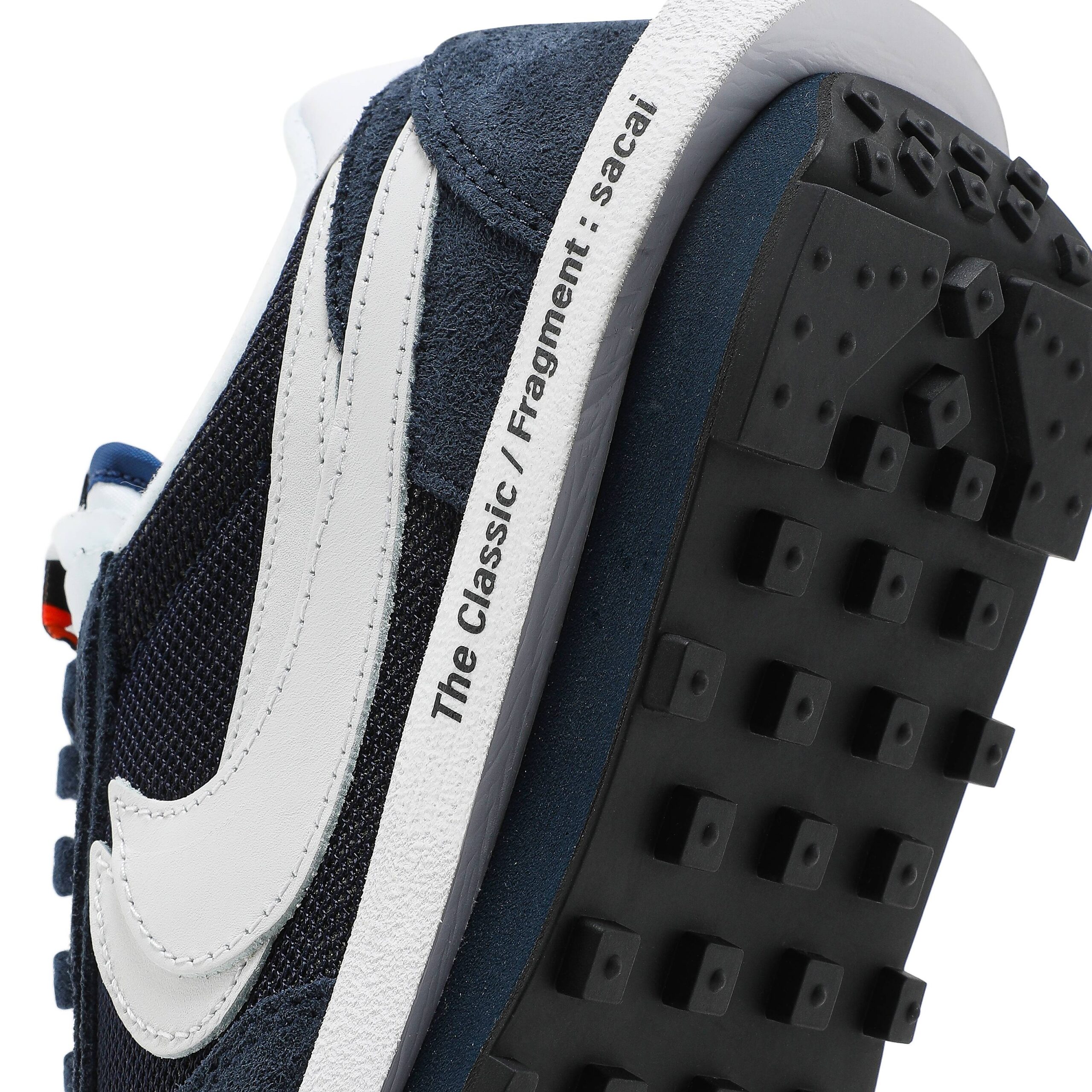 Fragment Design x sacai x Nike LDV Waffle ‘Blue Void’ DH2684-400 - Image 2