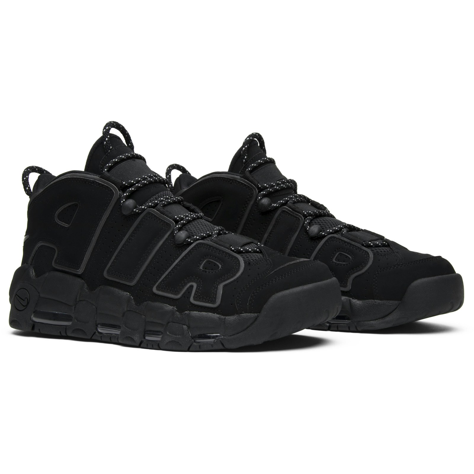 Nike Air More Uptempo Black ‘Reflective’ 414962-004 - Image 8
