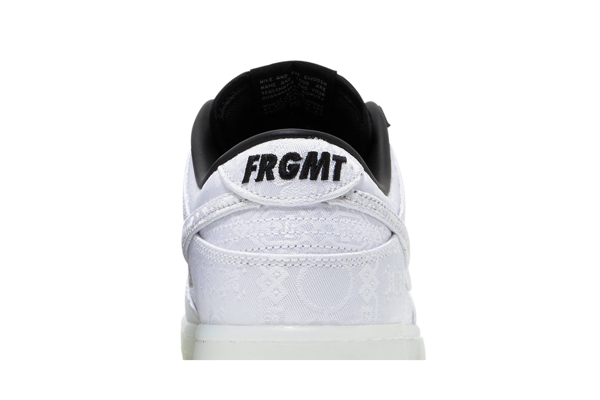 Fragment Design x CLOT x Nike Dunk Low ’20th Anniversary’ FN0315-110 ZL9 - Image 7