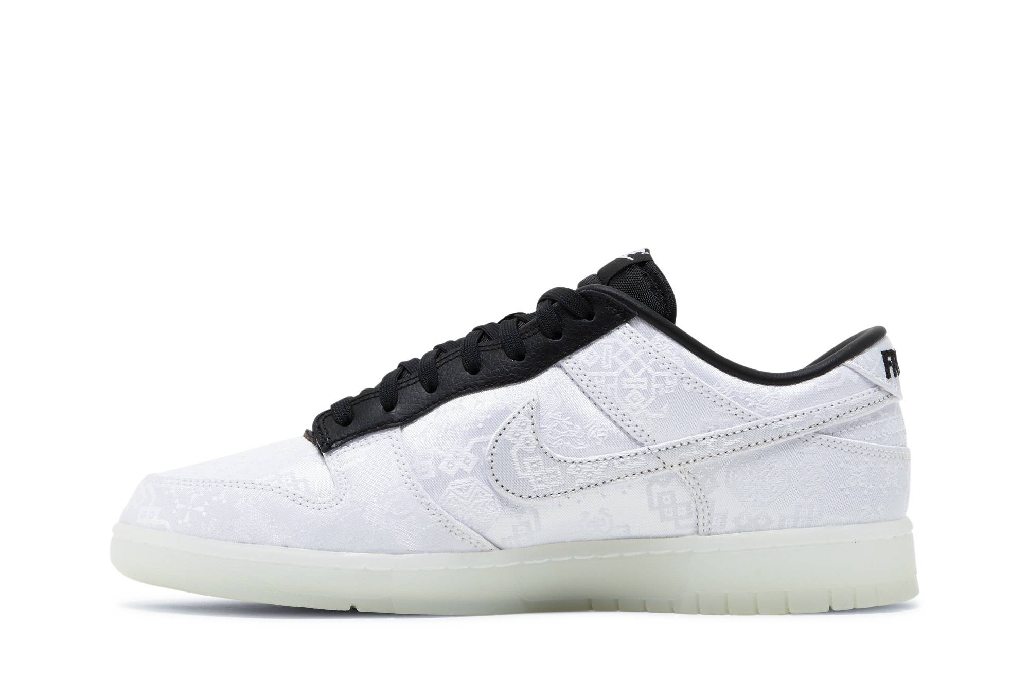 Fragment Design x CLOT x Nike Dunk Low ’20th Anniversary’ FN0315-110 - Image 3