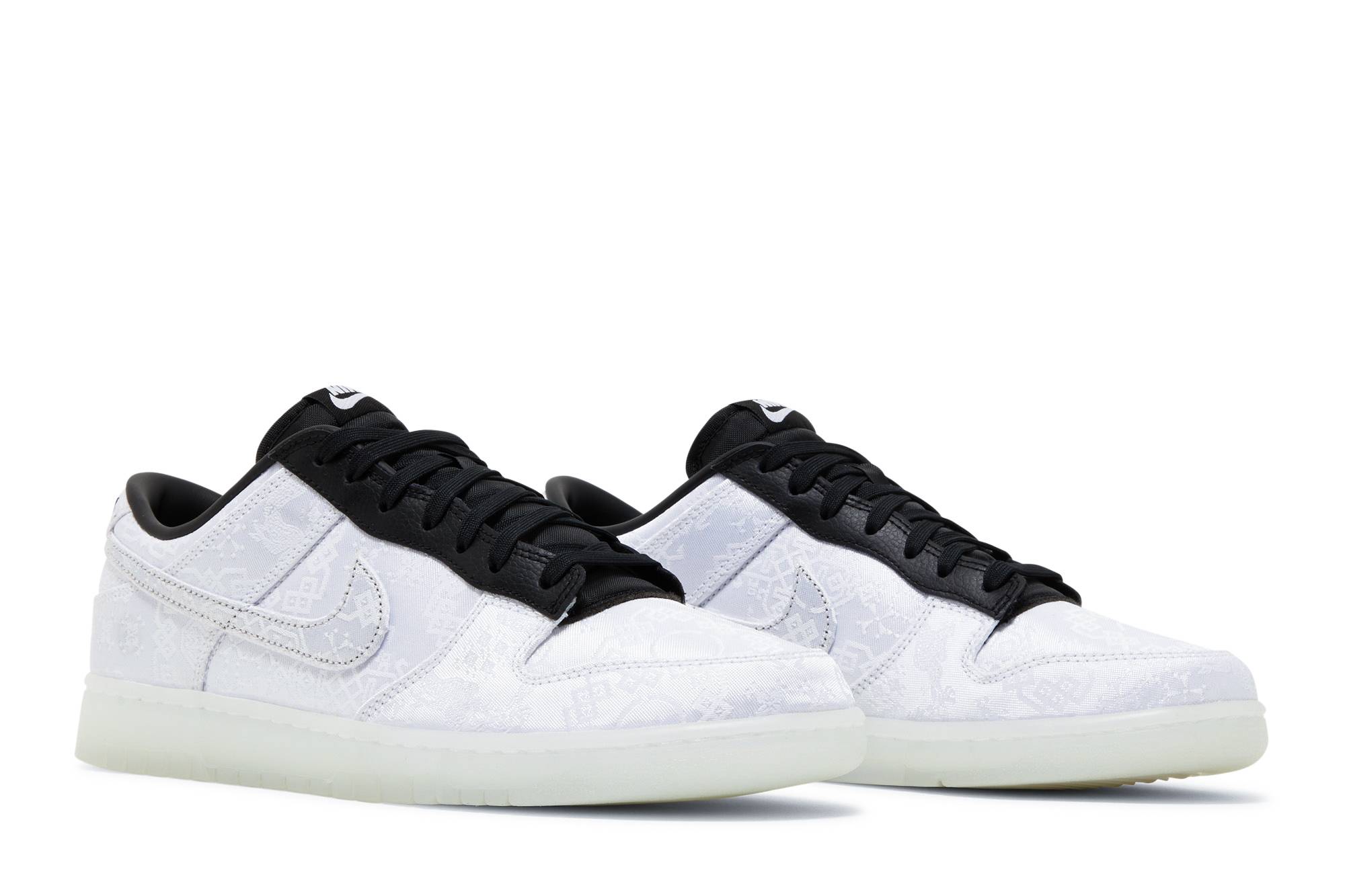 Fragment Design x CLOT x Nike Dunk Low ’20th Anniversary’ FN0315-110 - Image 8