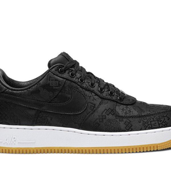 Fragment Design x CLOT x Nike Air Force 1 ‘Black Silk’ [also worn by Jay Chou] CZ3986-001