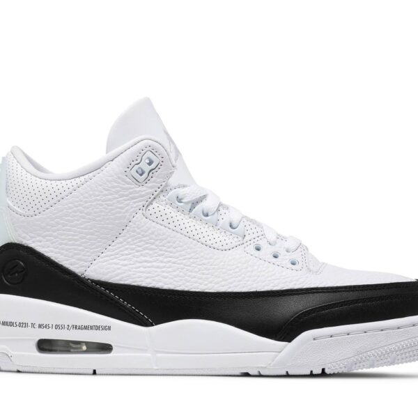 Fragment Design x Air Jordan 3 Retro SP ‘White’ DA3595-100