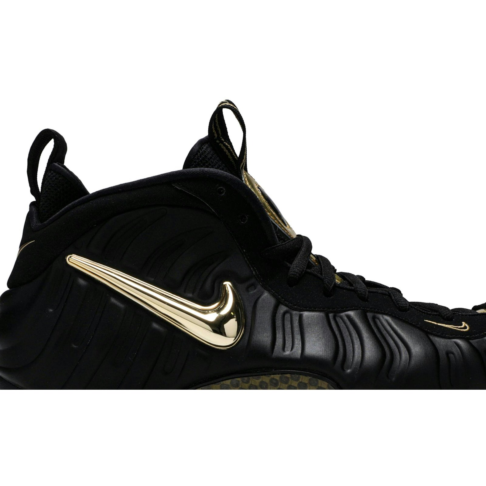 Nike Air Foamposite Pro ‘Black Metallic Gold’ 624041-009 - Image 2
