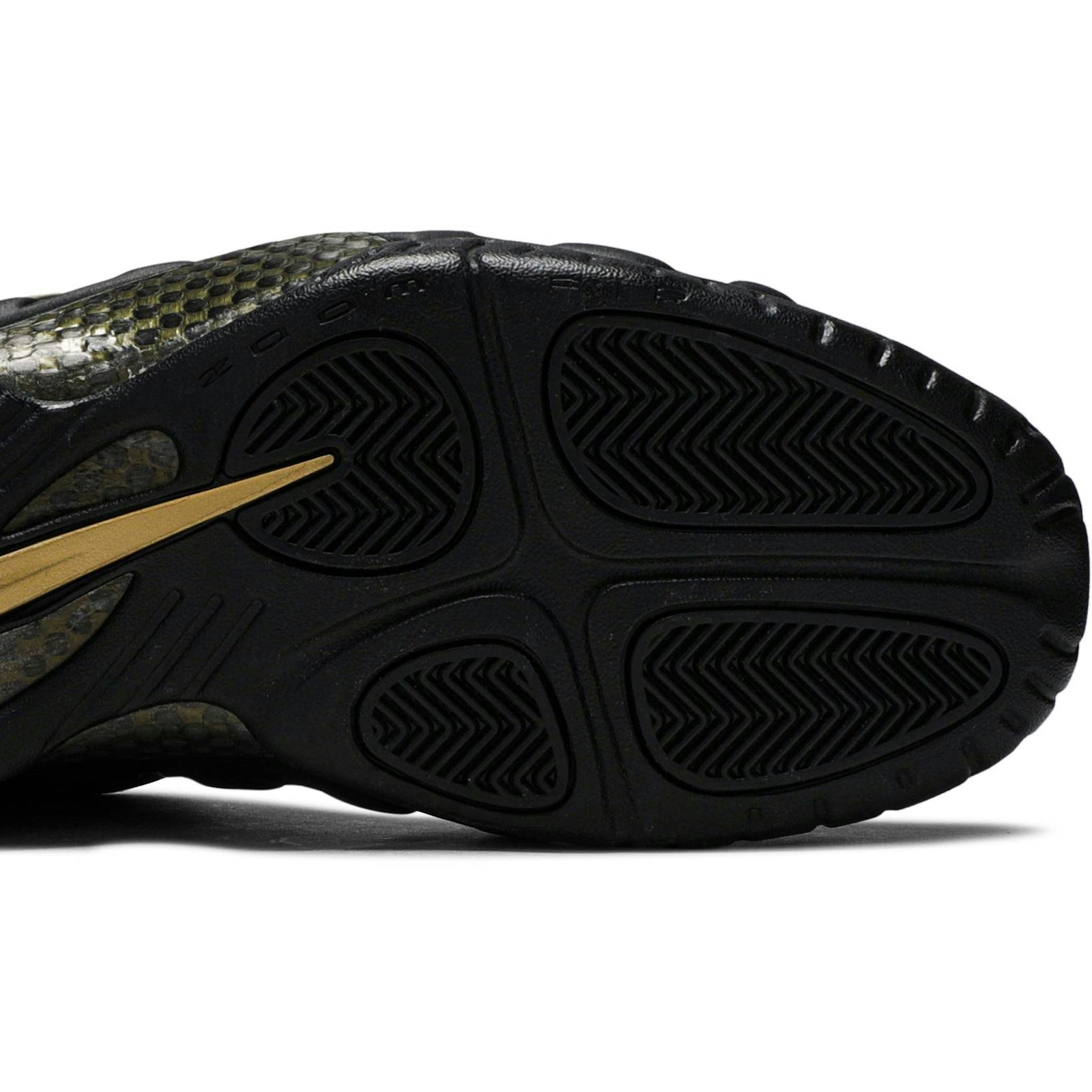 Nike Air Foamposite Pro ‘Black Metallic Gold’ 624041-009 - Image 5