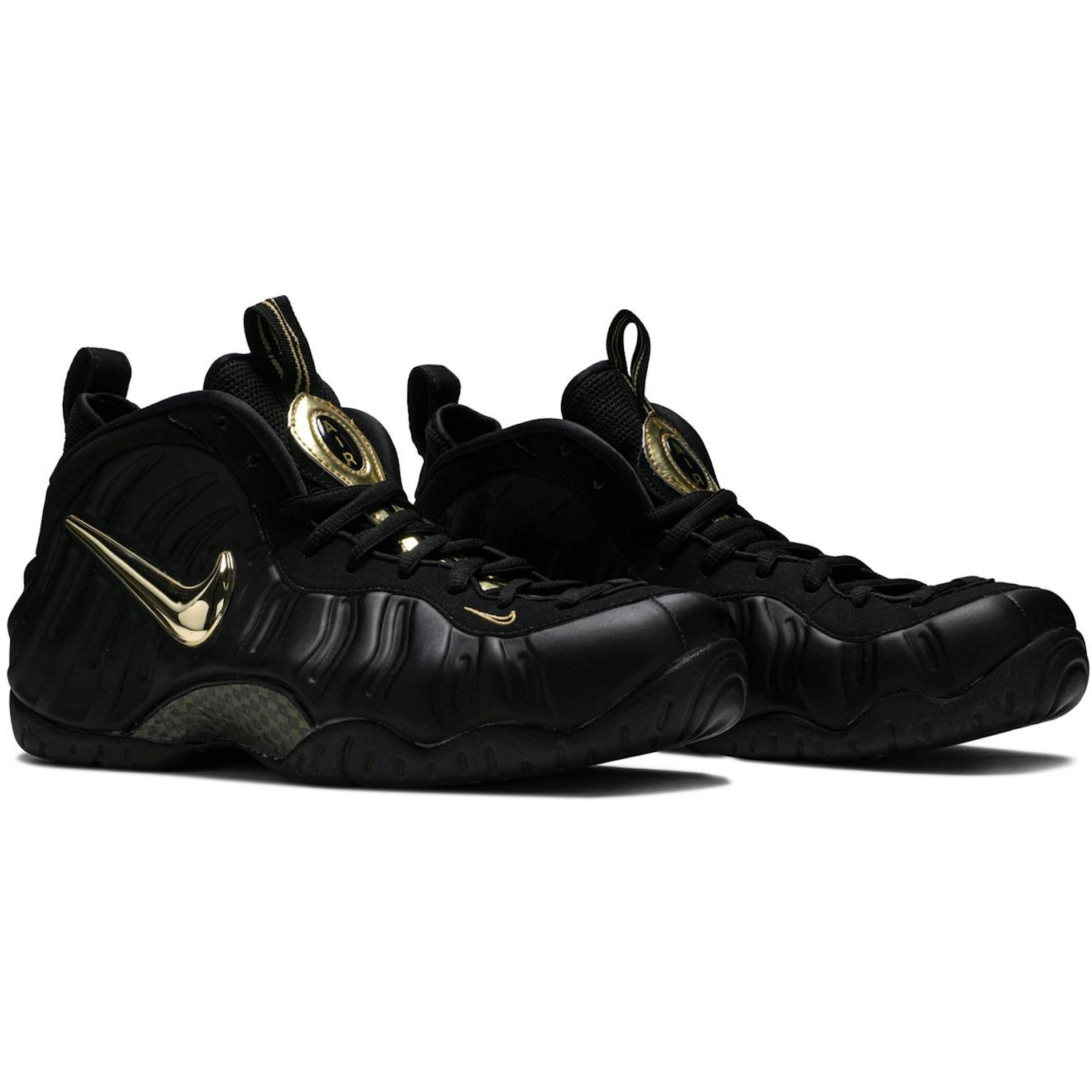 Nike Air Foamposite Pro ‘Black Metallic Gold’ 624041-009 - Image 8