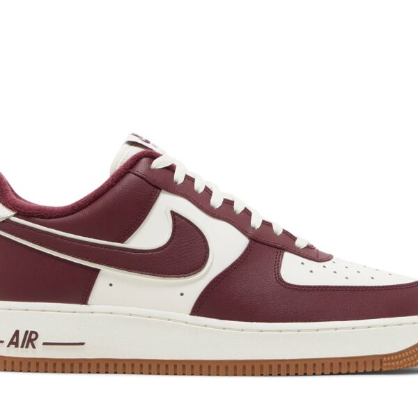 Nike Air Force 1 Low College Pack ‘BurgundyWhite’ DQ7659-102