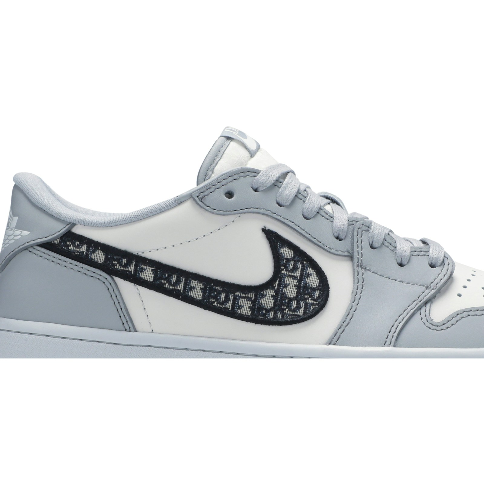 Dior x Air Jordan 1 Low ‘Wolf Grey’ CN8608-002 - Image 2