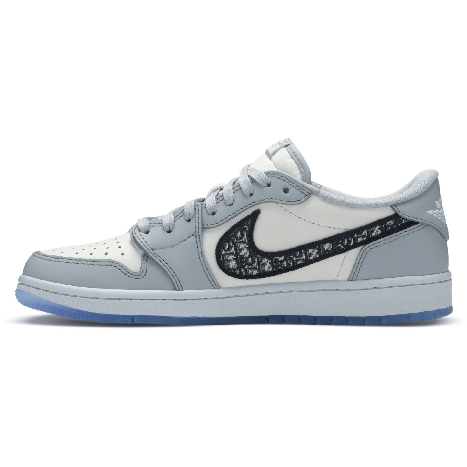 Dior x Air Jordan 1 Low ‘Wolf Grey’ CN8608-002 - Image 3