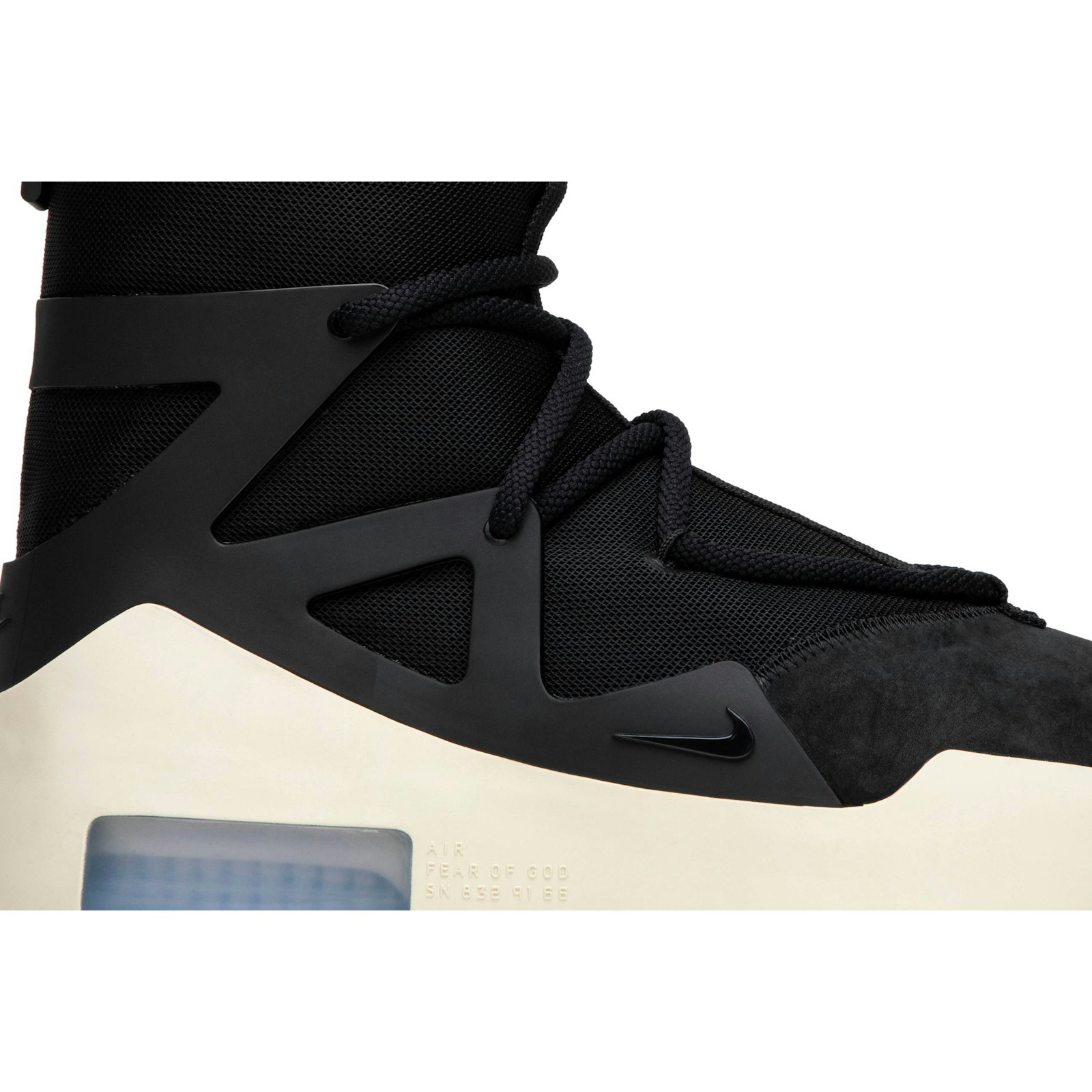 Nike Air Fear of God 1 ‘Black’ AR4237-001 - Image 2