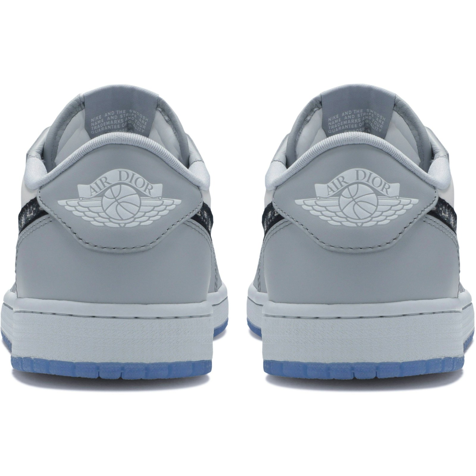 Dior x Air Jordan 1 Low ‘Wolf Grey’ CN8608-002 - Image 6
