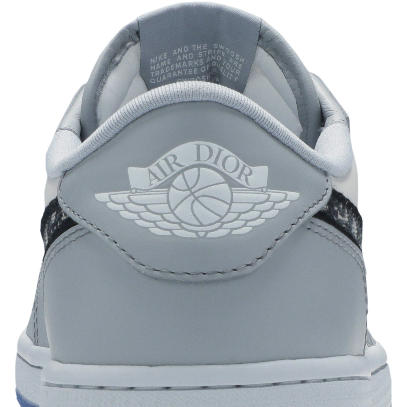 Dior x Air Jordan 1 Low ‘Wolf Grey’ CN8608-002 - Image 7