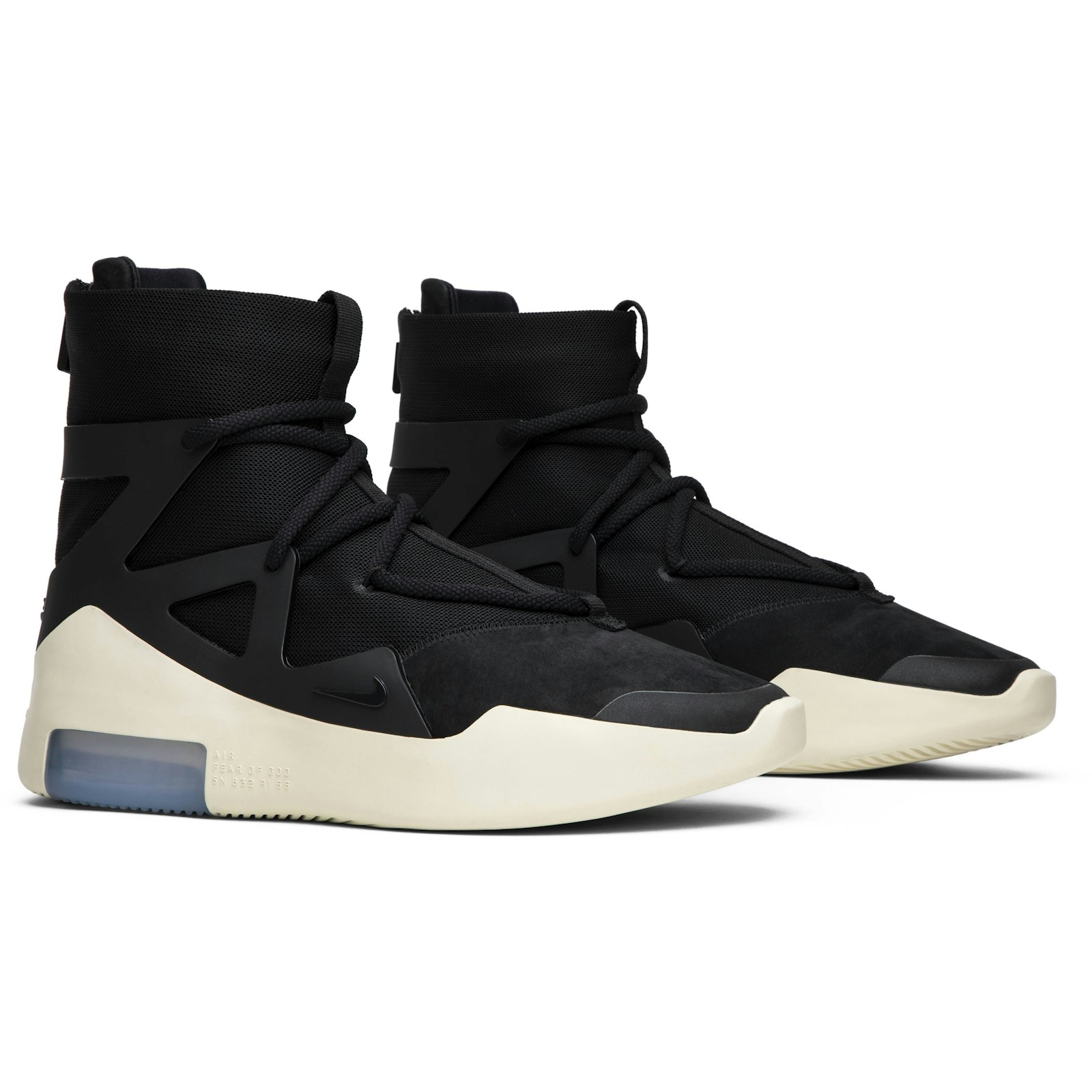 Nike Air Fear of God 1 ‘Black’ AR4237-001 - Image 8
