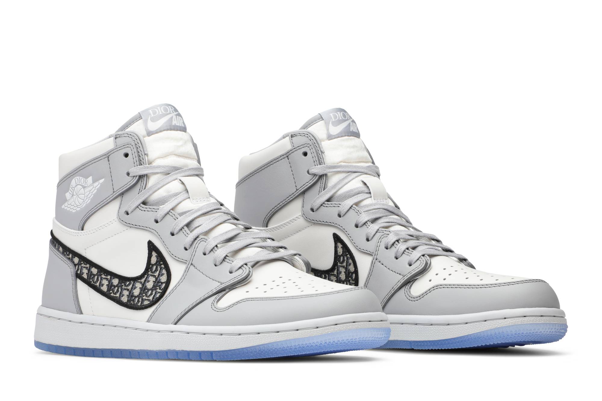 Dior x Air Jordan 1 High ‘Wolf Grey’ CN8607-002 - Image 8