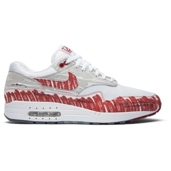 Nike Air Max 1 ‘Sketch To Shelf – University Red’ CJ4286-101