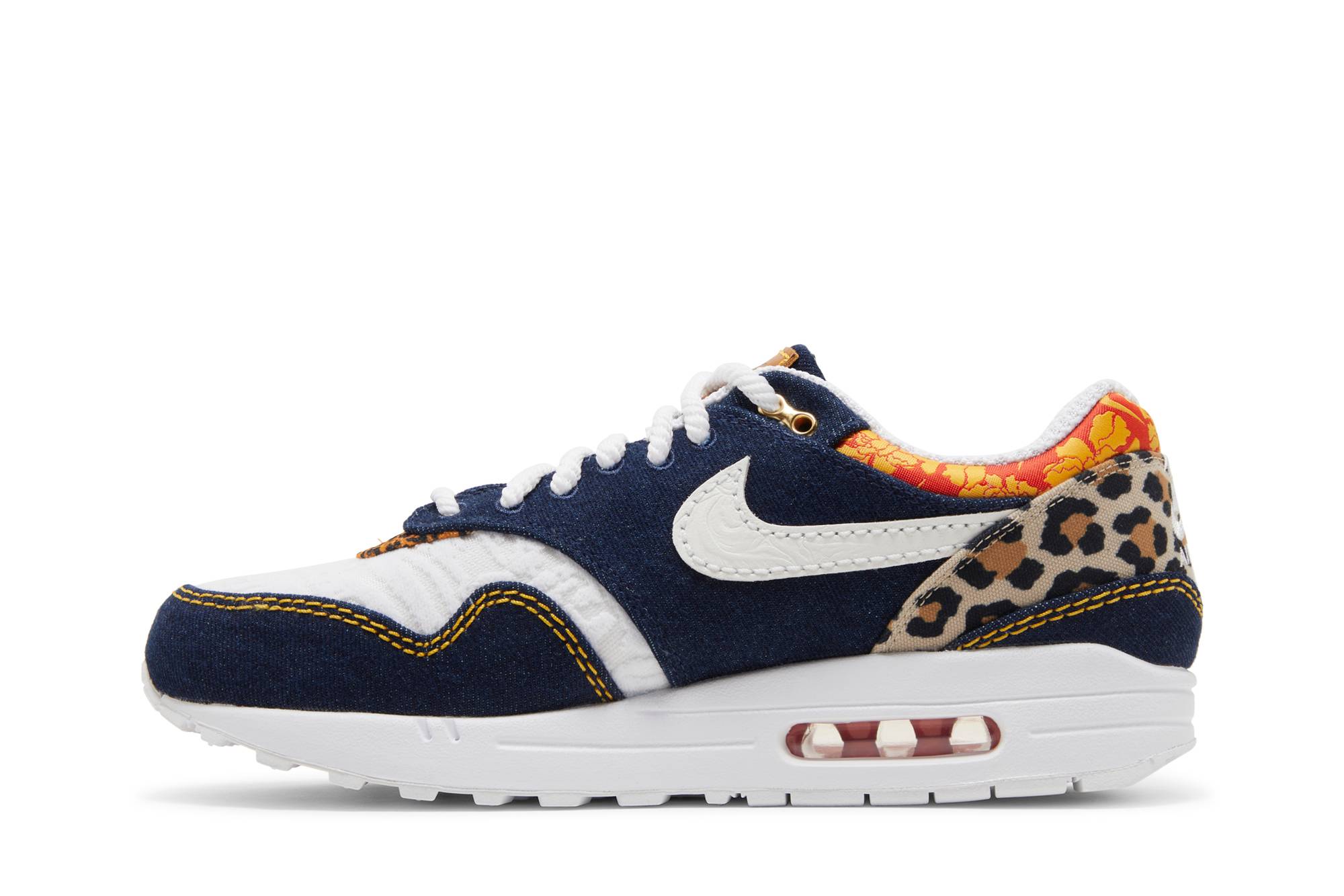 Nike Air Max 1 Premium ‘Denim Leopard’ FJ4452-432 - Image 3