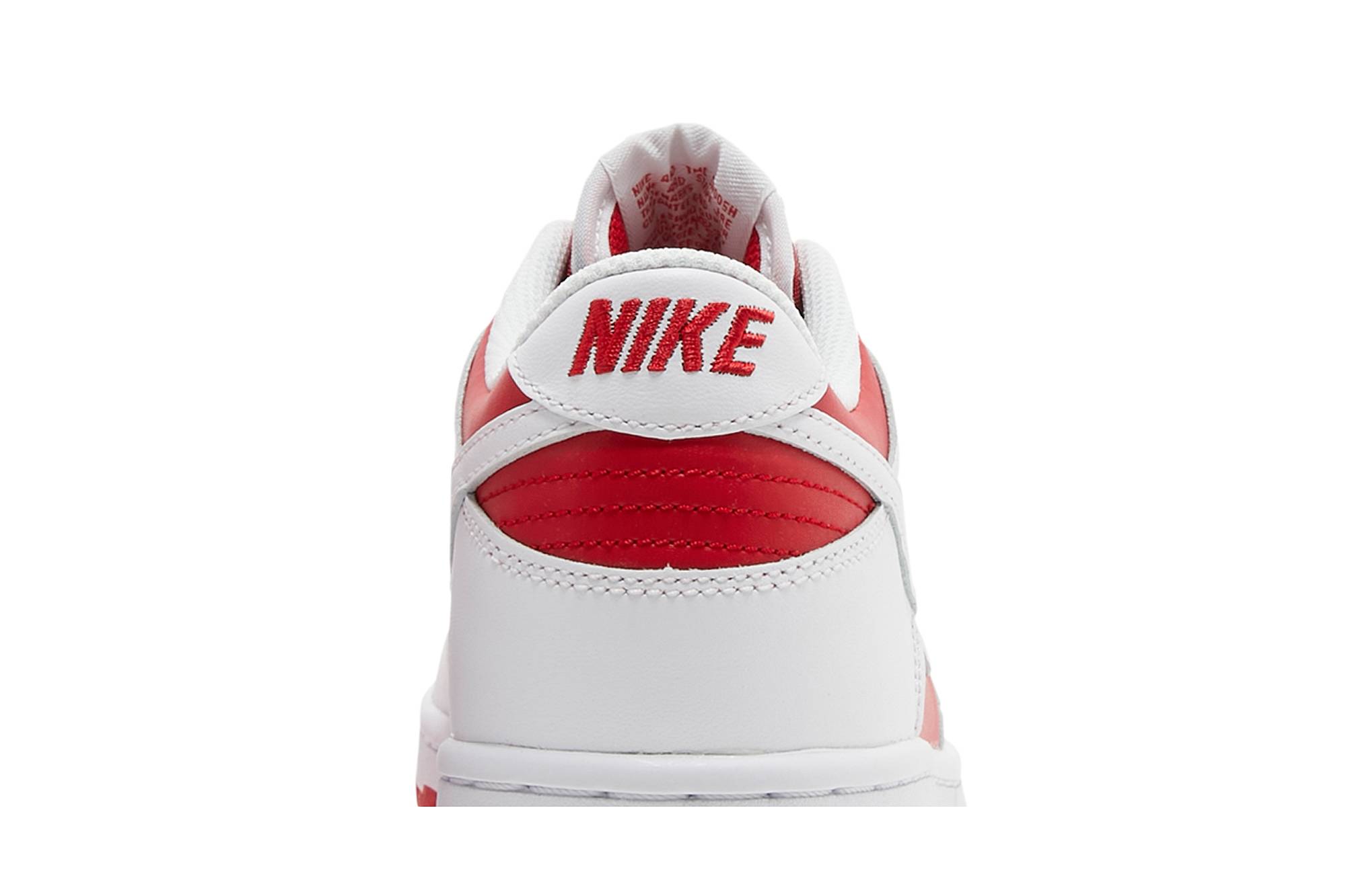 Nike Dunk Low ‘White University Red’ CW1590-600 - Image 7