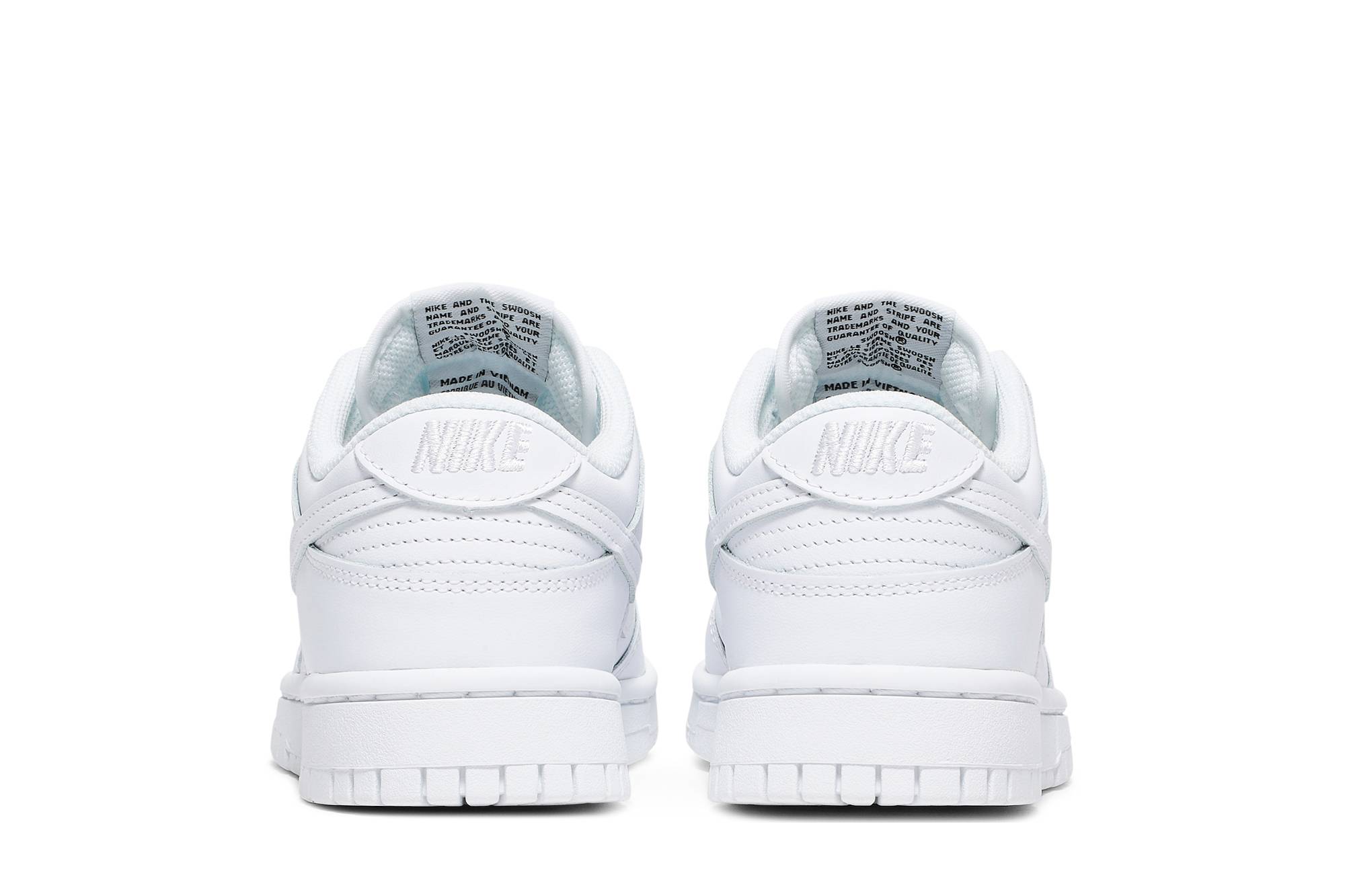 Nike Dunk Low ‘Triple White’ DD1503-109 - Image 7