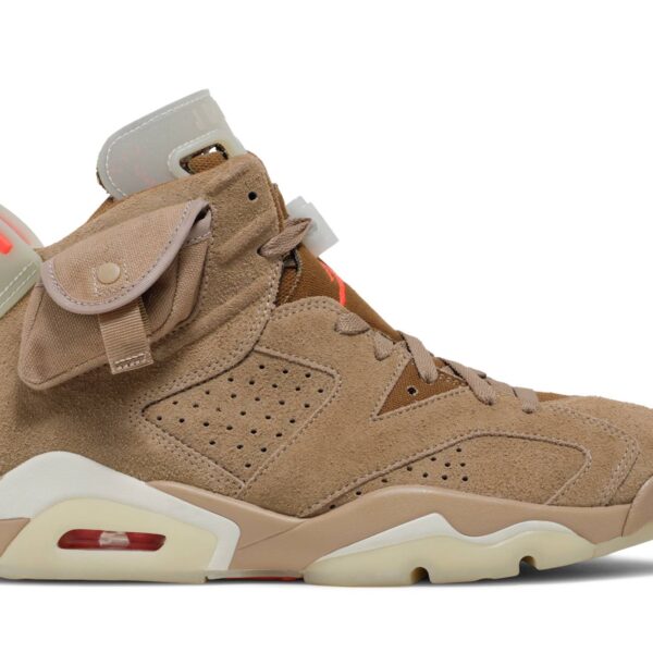 Travis Scott x Air Jordan 6 Retro ‘British Khaki’ DH0690-200