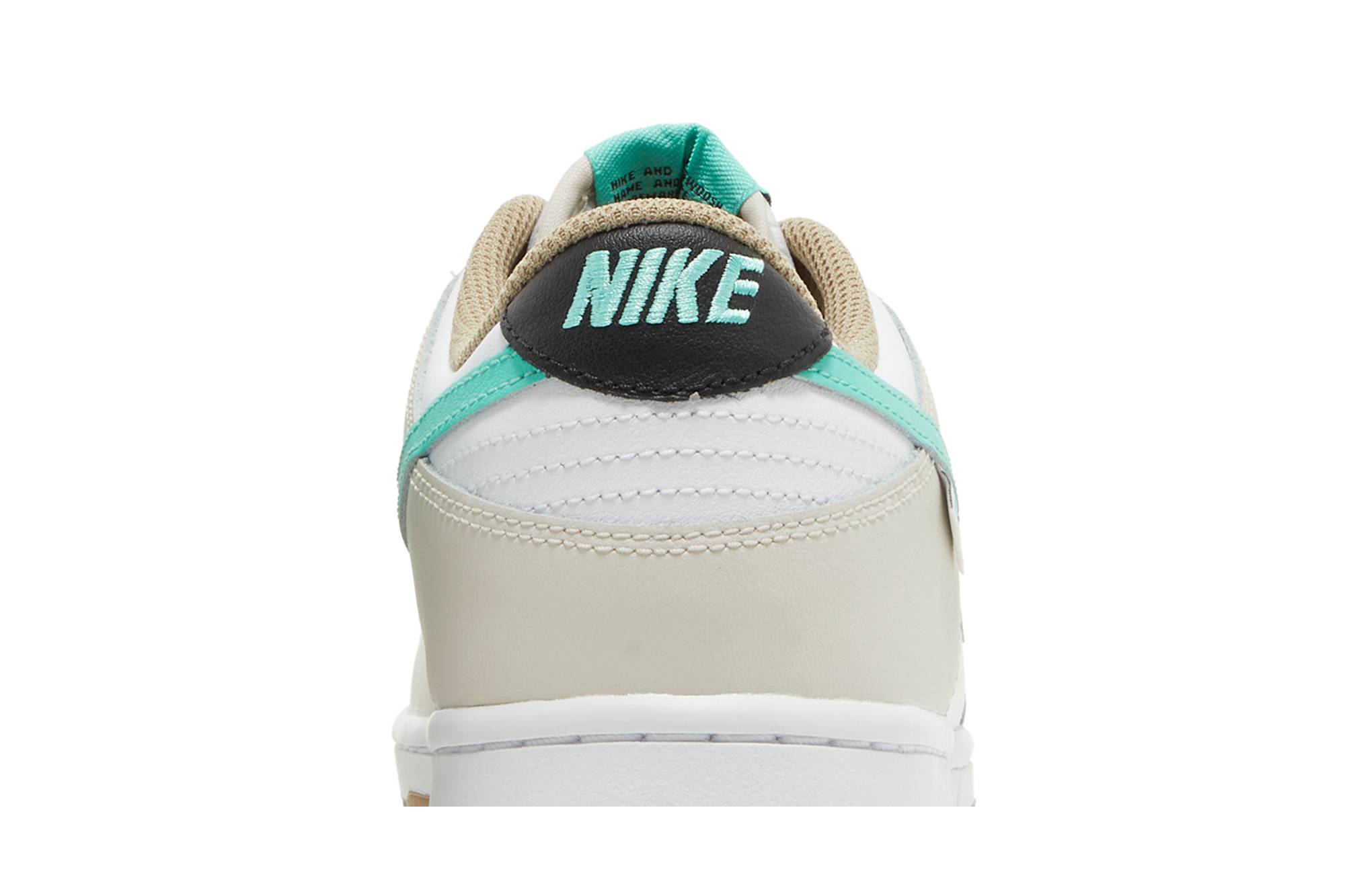 Nike Dunk Low ‘Split Seam White Tan Mint’ DX6063-131 - Image 7