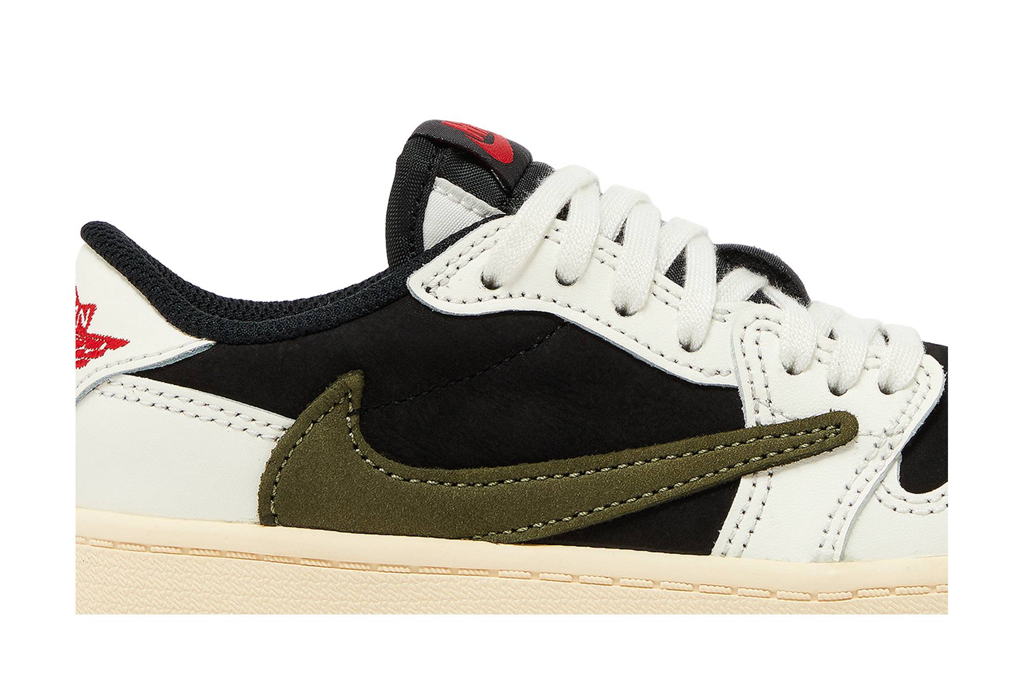Travis Scott x Air Jordan 1 Low OG ‘Olive’ DZ5909-106 - Image 2