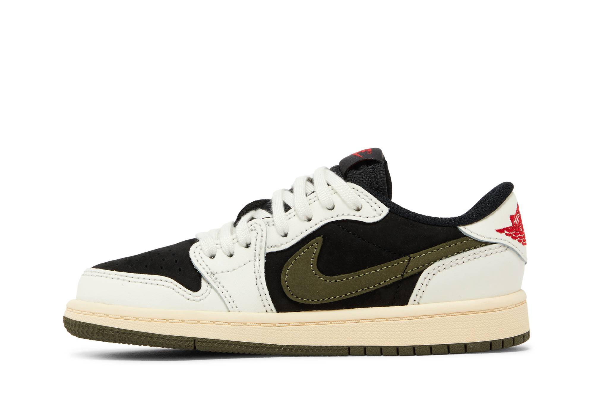 Travis Scott x Air Jordan 1 Low OG ‘Olive’ DZ5909-106 - Image 3