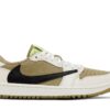 Travis Scott x Air Jordan 1 Low Golf ‘Neutral Olive’ FZ3124-200