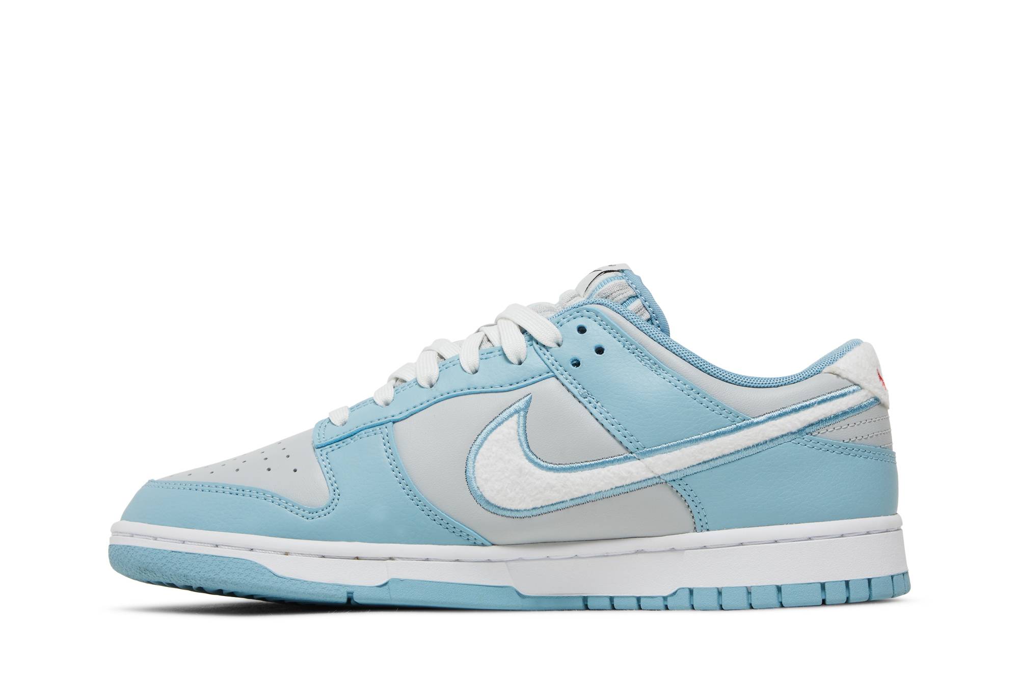 Nike Dunk Low Retro ‘Fleece Swoosh Worn Blue’ FB1871-011 - Image 3