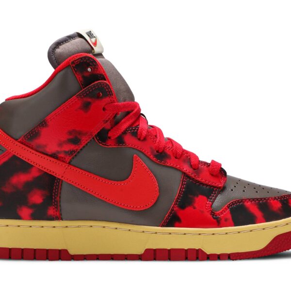 Nike Dunk High 1985 ‘Red Acid Wash’ DD9404-600