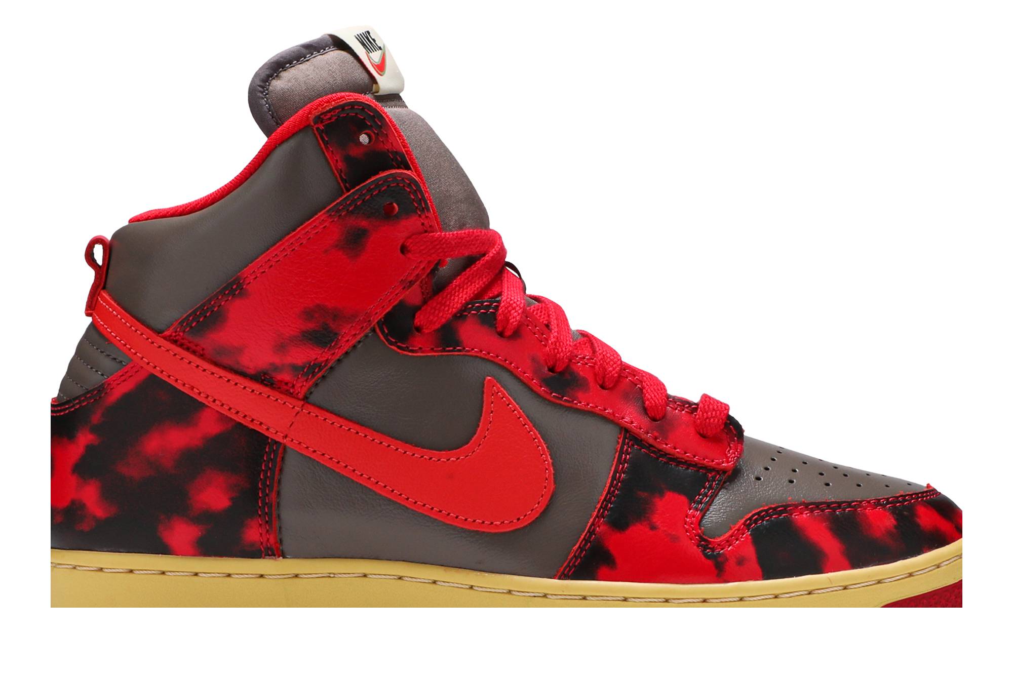 Nike Dunk High 1985 ‘Red Acid Wash’ DD9404-600 - Image 2