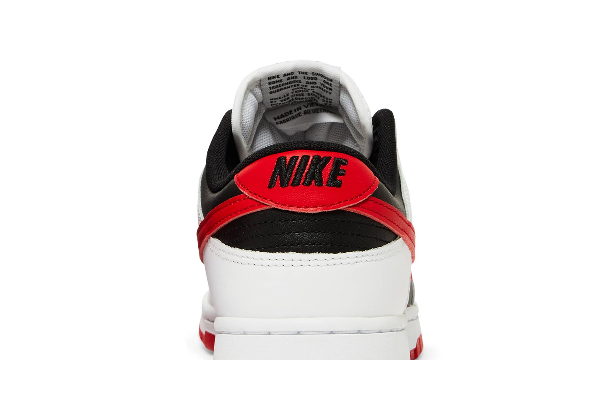 Nike Dunk Low ‘White Black Red’ FD9762-061 - Image 7
