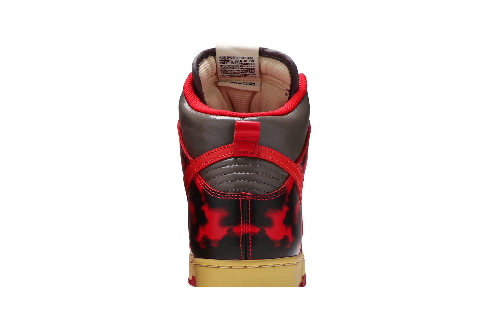 Nike Dunk High 1985 ‘Red Acid Wash’ DD9404-600 - Image 7