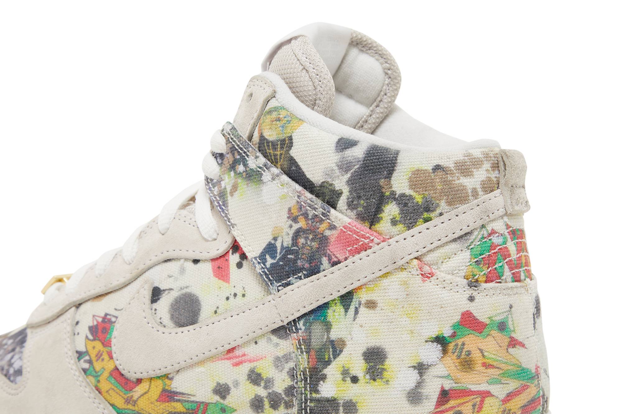 Supreme x Nike SB Dunk High ‘Rammellzee’ FD8779-100 - Image 2