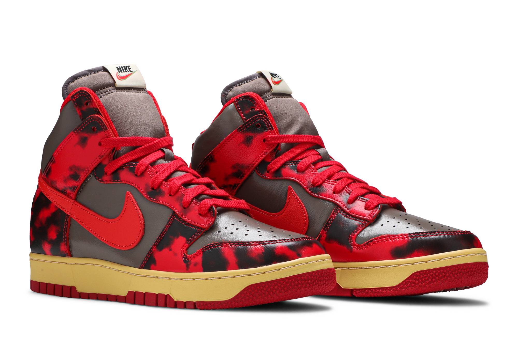 Nike Dunk High 1985 ‘Red Acid Wash’ DD9404-600 - Image 8