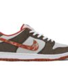 Nike SB Dunk Low x Crushed Skate Shop ‘Olive GreyMantra Orange’ DH7782-001