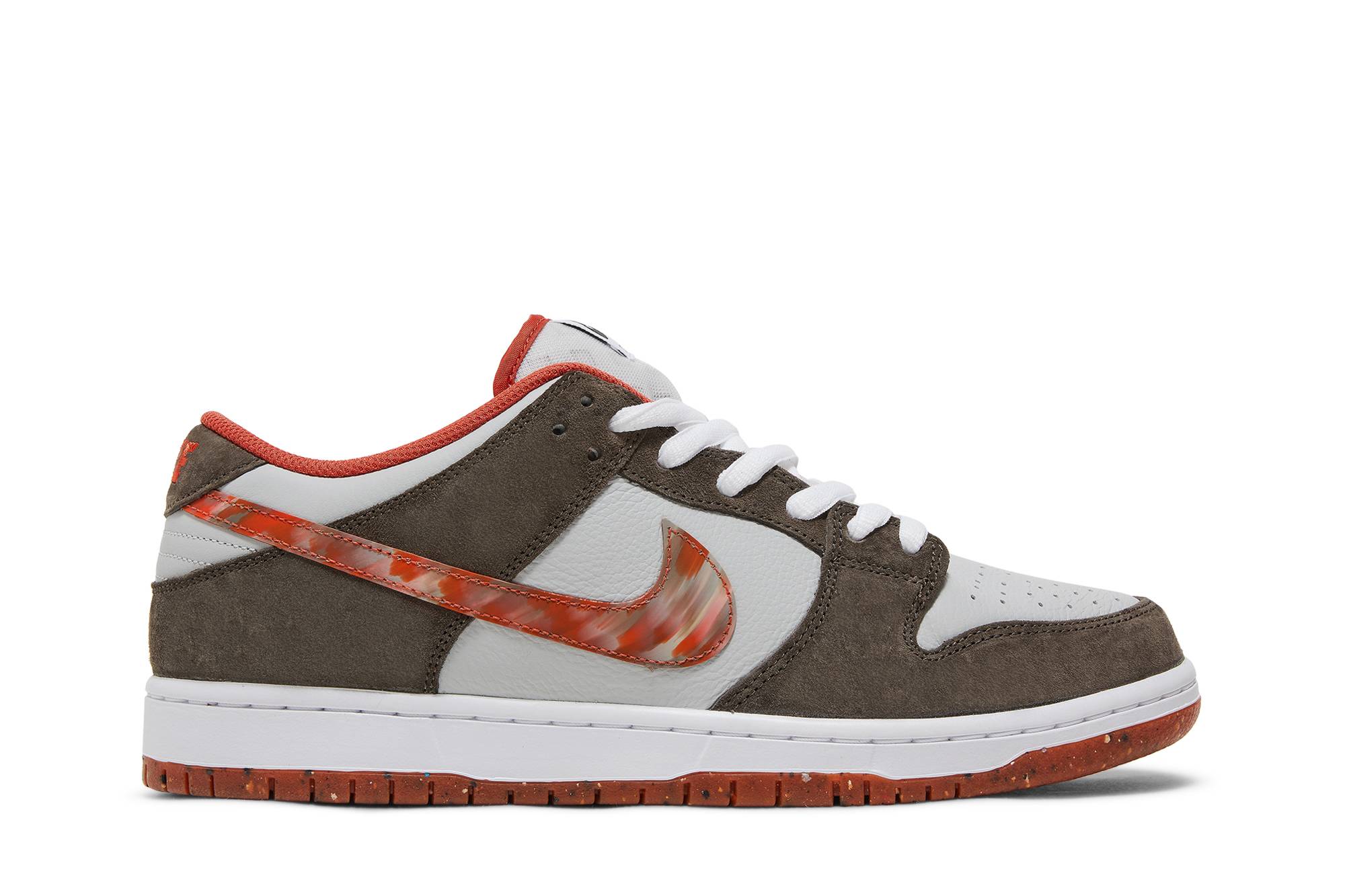 Nike SB Dunk Low x Crushed Skate Shop ‘Olive GreyMantra Orange’ DH7782-001