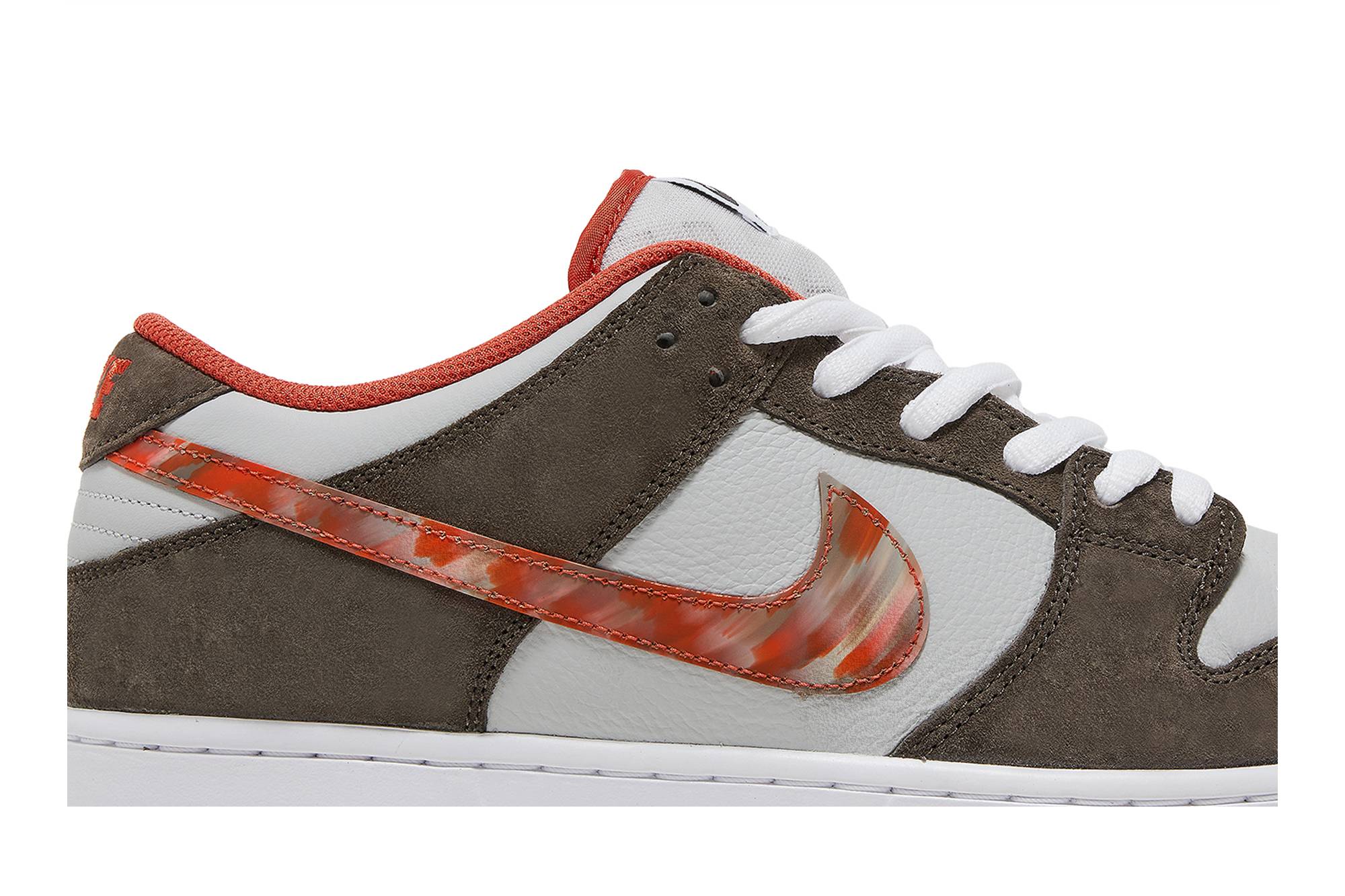 Nike SB Dunk Low x Crushed Skate Shop ‘Olive GreyMantra Orange’ DH7782-001 - Image 3