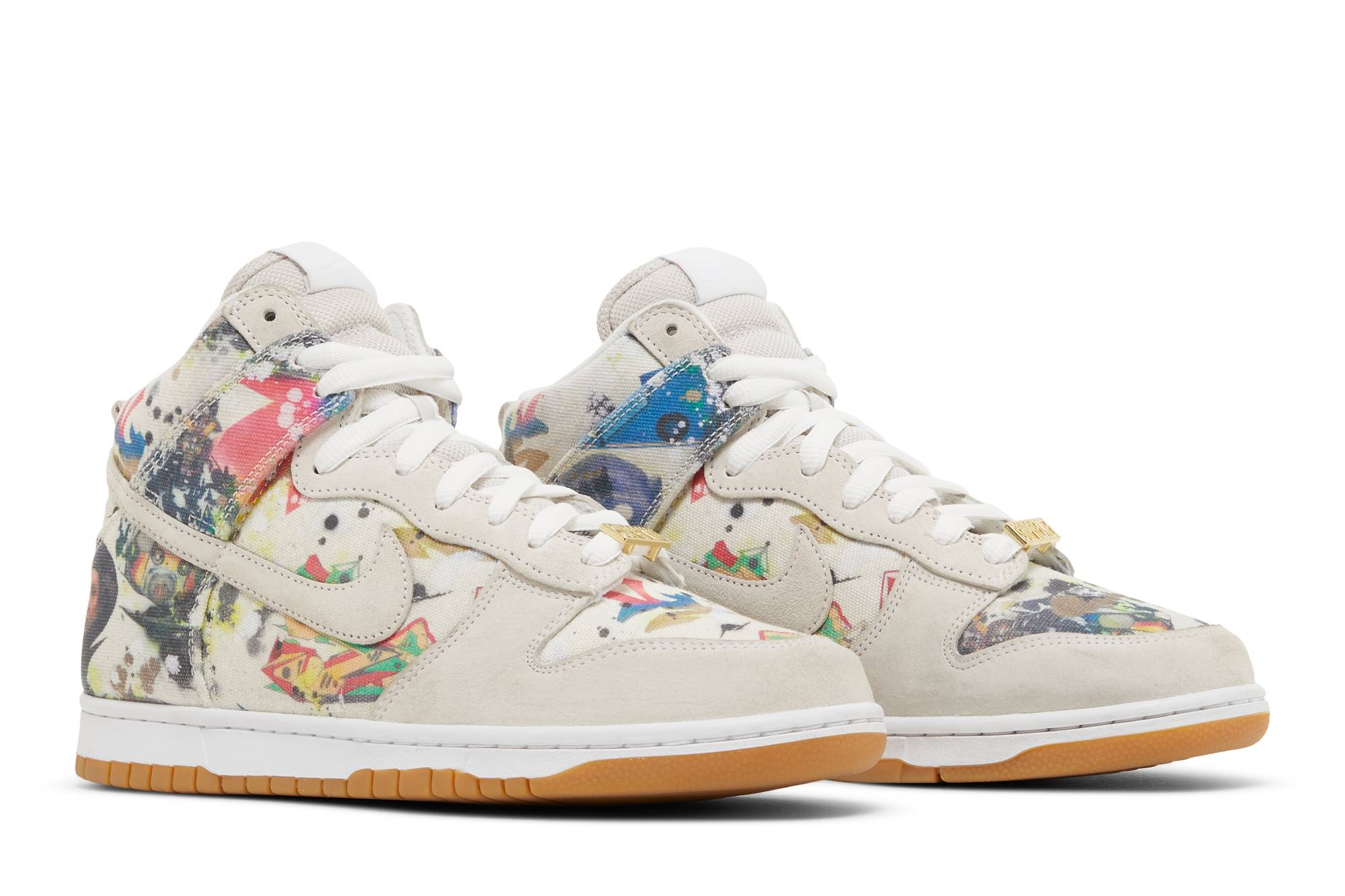 Supreme x Nike SB Dunk High ‘Rammellzee’ FD8779-100 - Image 9