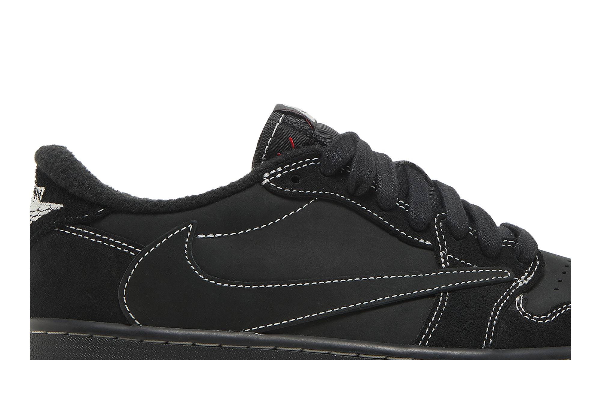 Travis Scott x Air Jordan 1 Retro Low OG SP ‘Black Phantom’ DM7866-001 - Image 3