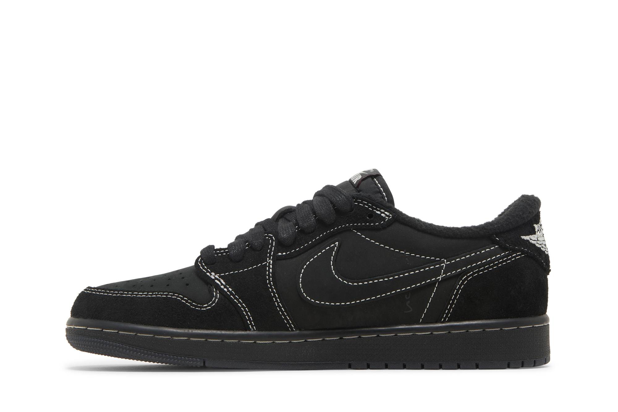 Travis Scott x Air Jordan 1 Retro Low OG SP ‘Black Phantom’ DM7866-001 - Image 4