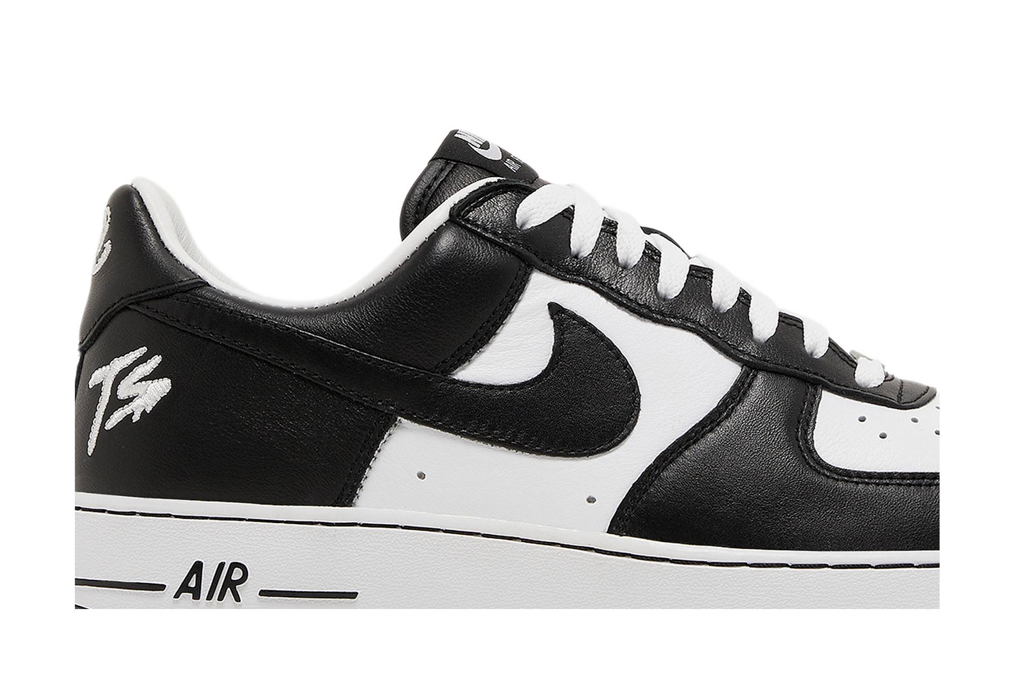Terror Squad x Nike Air Force 1 Low ‘Black White’ FJ5756-100 - Image 2